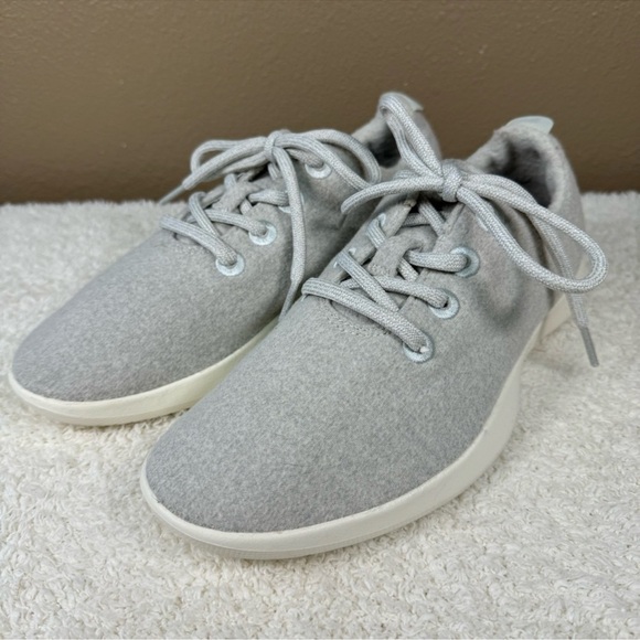allbirds Shoes - Allbirds Light Gray Wool Runners Sneakers